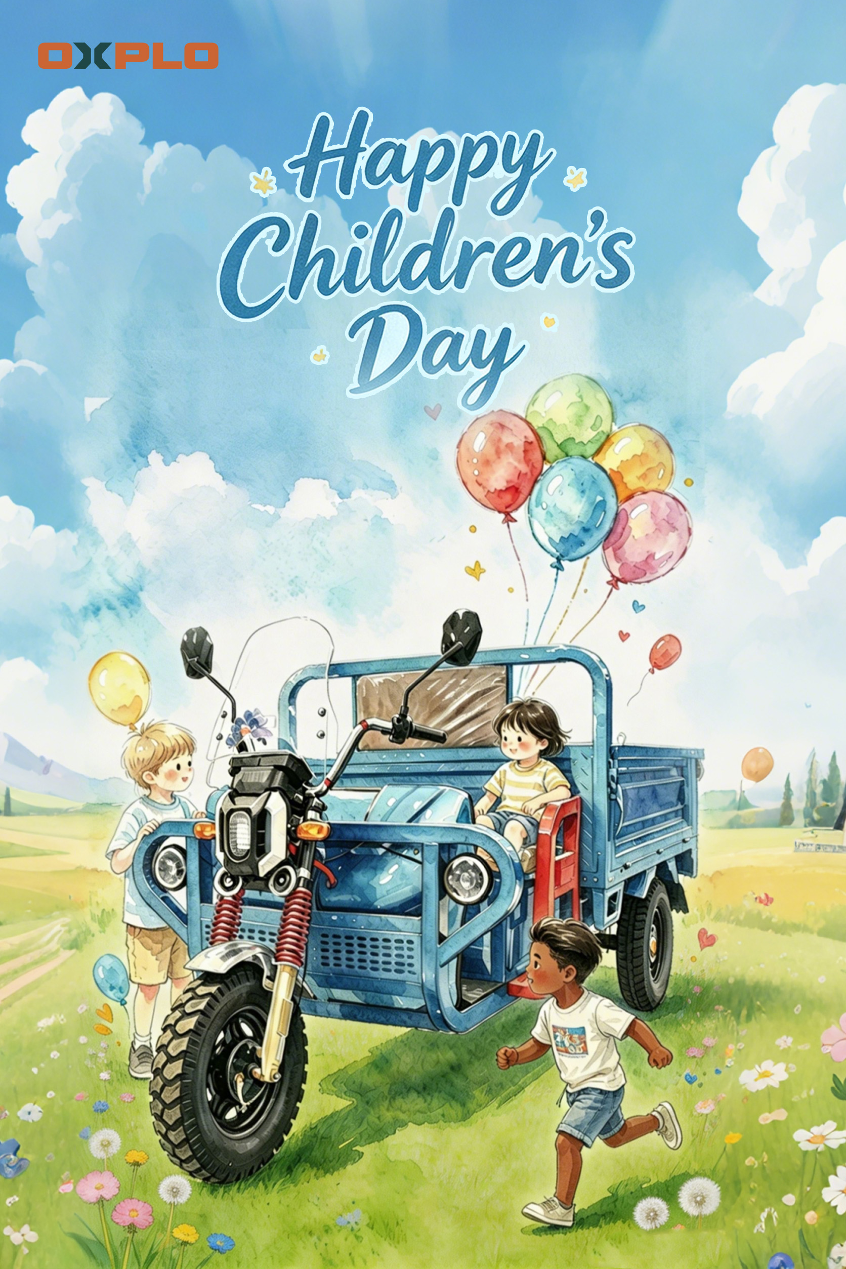 Alles Gute zum Kindertag！
